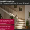 Paulmann 71218 MaxLED Stair LED Strip Erweiterung 0,5m 2700K Weiß