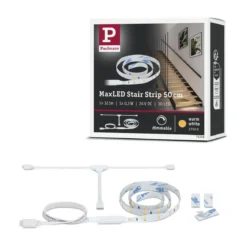 Paulmann 71218 MaxLED Stair LED Strip Erweiterung 0,5m 2700K Weiß