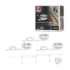 Paulmann 71219 MaxLED Stair LED Strip Erweiterung Set 3x0,5m 2700K Weiß