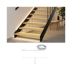 Paulmann 71220 MaxLED Stair LED Strip Erweiterung 1m 2700K Weiß