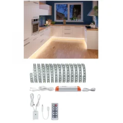 Paulmann No. 5059 Bundle MaxLED 500 Comf Set Küche Sockel Basisset 5m 2700K dimmbar