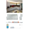 Paulmann No. 5060 Bundle MaxLED 1000 Stripe Set Küche Warmweiß beschichtet dimmbar