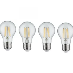 Paulmann No. 5083 Bundle 4xLED AGL 5W E27 Klar 3-Stufen dimmbar