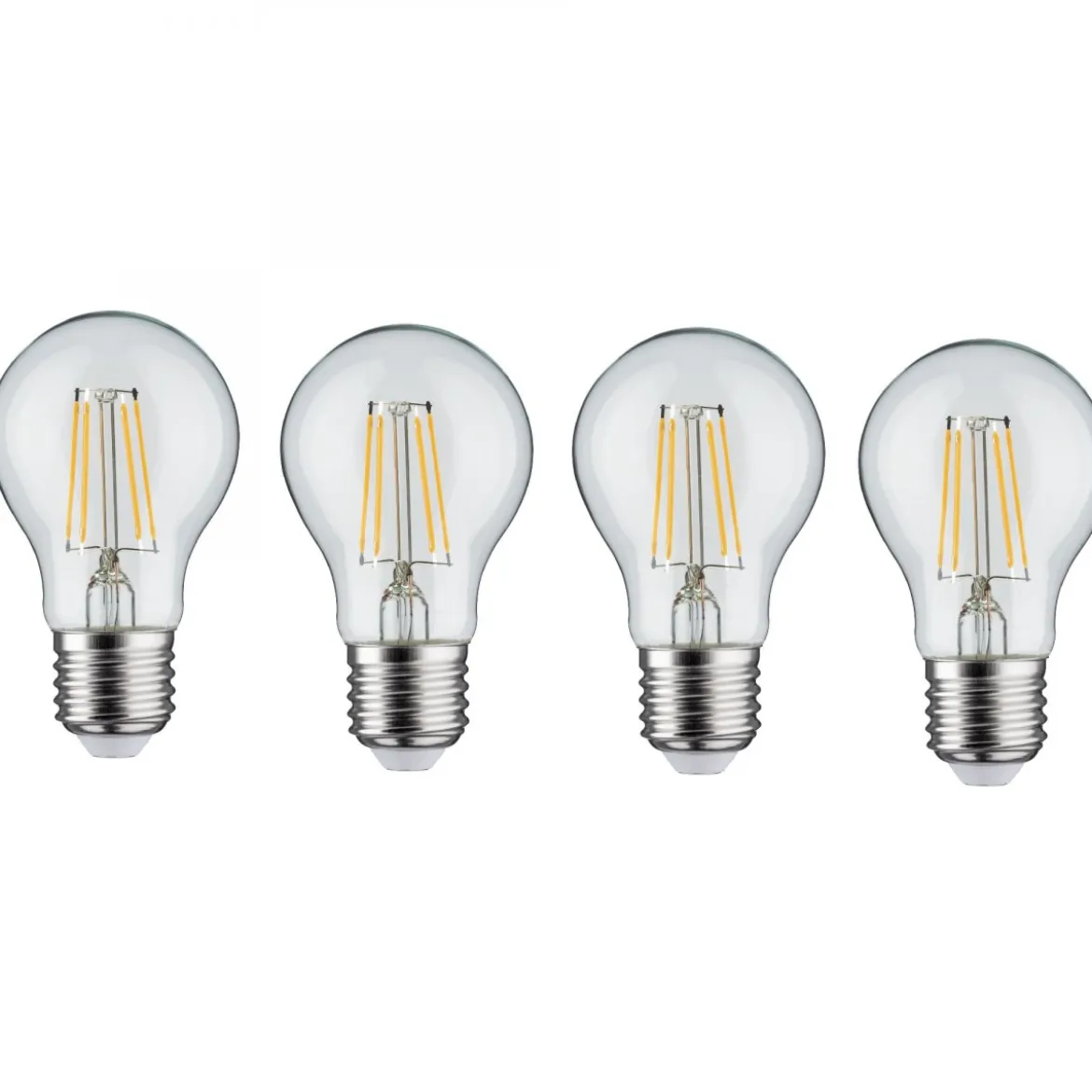Paulmann No. 5083 Bundle 4xLED AGL 5W E27 Klar 3-Stufen dimmbar