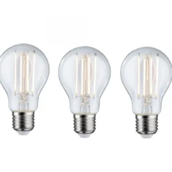 Paulmann No. 5080 Bundle 3xLED Filament AGL 1055lm E27 Warmweiß dimmbar 9W