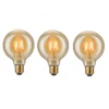 Paulmann No. 5078 Bundle 3xLED Vintage Globe 95 2,7W E27 Gold 1700K