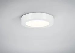 Paulmann No. 70641 Deckenleuchte Lunar LED Panel 17cm Weiß matt, Alu
