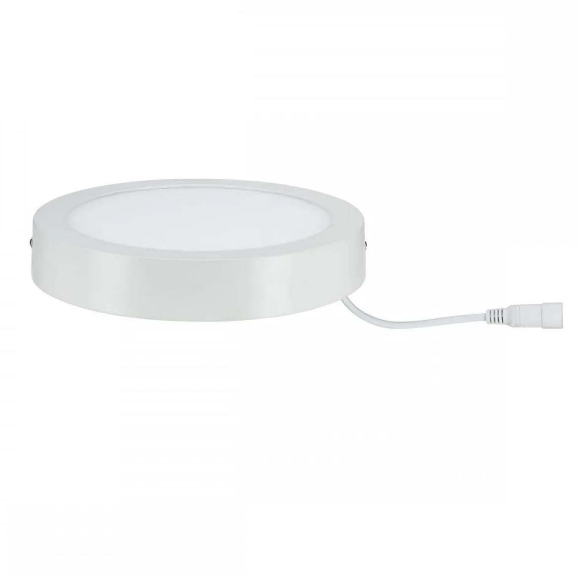 Paulmann No. 70642 Deckenleuchte Lunar LED Panel 225mm Weiß matt, Alu