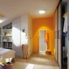 Paulmann No. 70643 Deckenleuchte Lunar LED Panel 300mm Weiß matt, Alu
