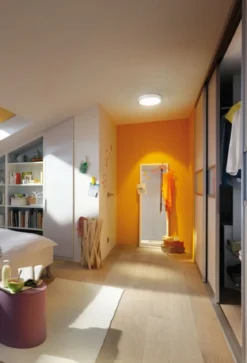 Paulmann No. 70643 Deckenleuchte Lunar LED Panel 300mm Weiß matt, Alu