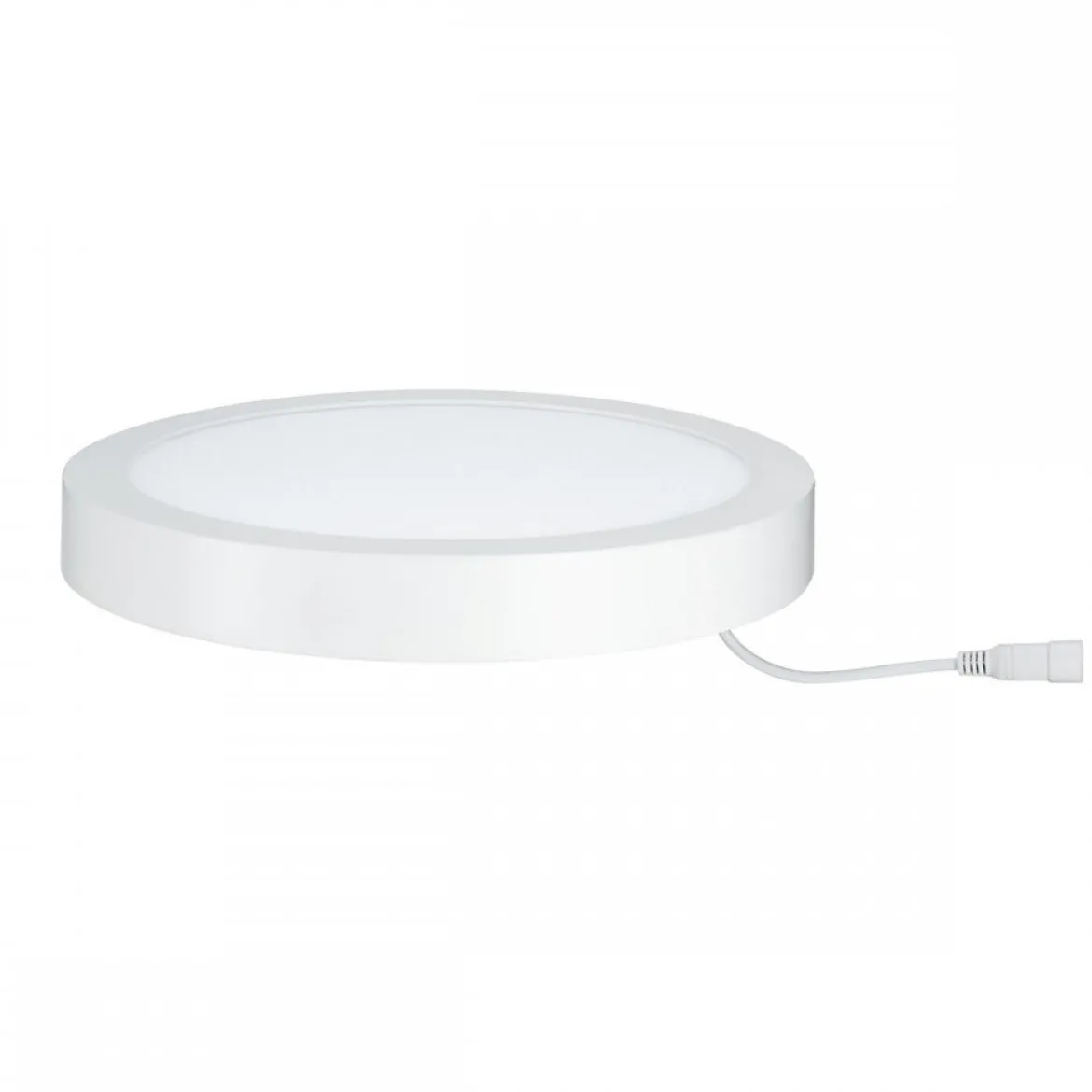 Paulmann No. 70643 Deckenleuchte Lunar LED Panel 300mm Weiß matt, Alu
