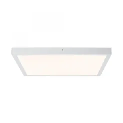 Paulmann No. 70647 Deckenleuchte Lunar LED Panel 600x600mm Weiß matt, Alu