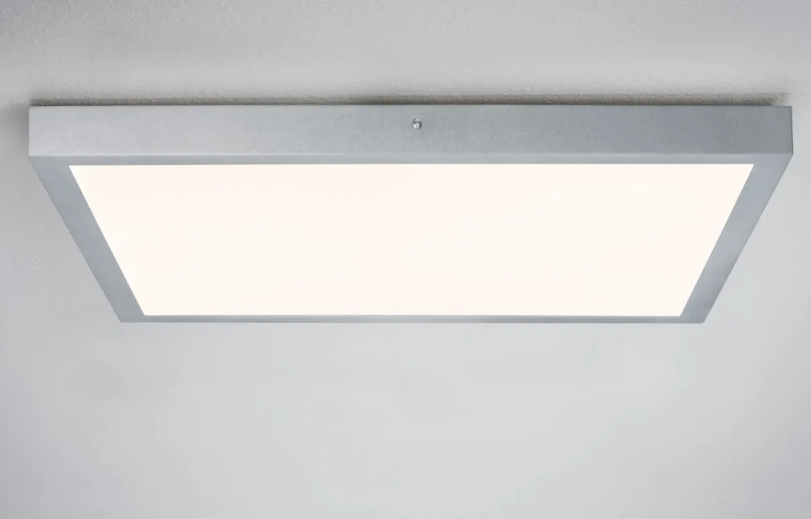 Paulmann No. 70652 Deckenleuchte Lunar LED Panel 600x600mm Chrom matt, Alu