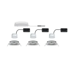 Paulmann No. 5141 EBL Nova Coin 3x6W 2700K Eisen geb. inkl. Zigbee Controller Cephei