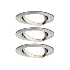 Paulmann No. 5141 EBL Nova Coin 3x6W 2700K Eisen geb. inkl. Zigbee Controller Cephei