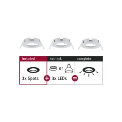 Paulmann No. 92480 Einbauleuchte CHOOSE Spot starr max. 10W Weiss 230V