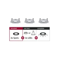 Paulmann No. 92484 Einbauleuchte CHOOSE Spot starr max. 10W Alu gedreht 230V