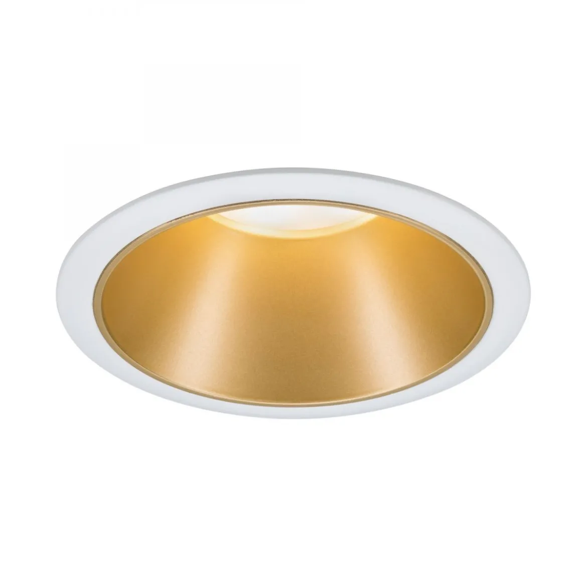 Paulmann No. 93396 Einbauleuchte Cole GU10 max.10W Weiß Gold matt