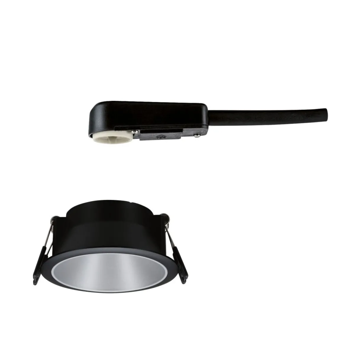 Paulmann No. 93397 Einbauleuchte Cole GU10 max.10W Schwarz Silber matt