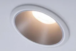 Paulmann No. 93398 Einbauleuchte Cole GU10 max.10W Weiß Silber matt