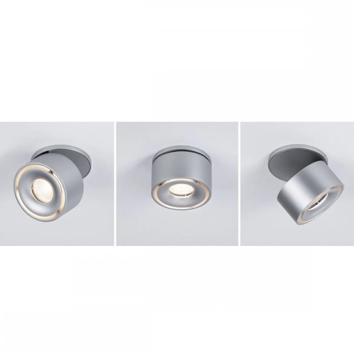 Paulmann No. 93374 Einbauleuchte LED Spircle Chrom matt 8W 3000K 36°