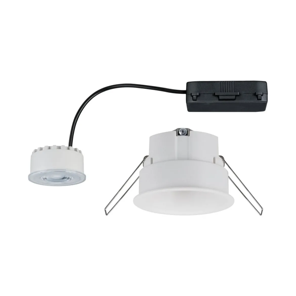 Paulmann No. 93416 Einbauleuchte LED Cymbal Weiß matt blendfrei dimmbar