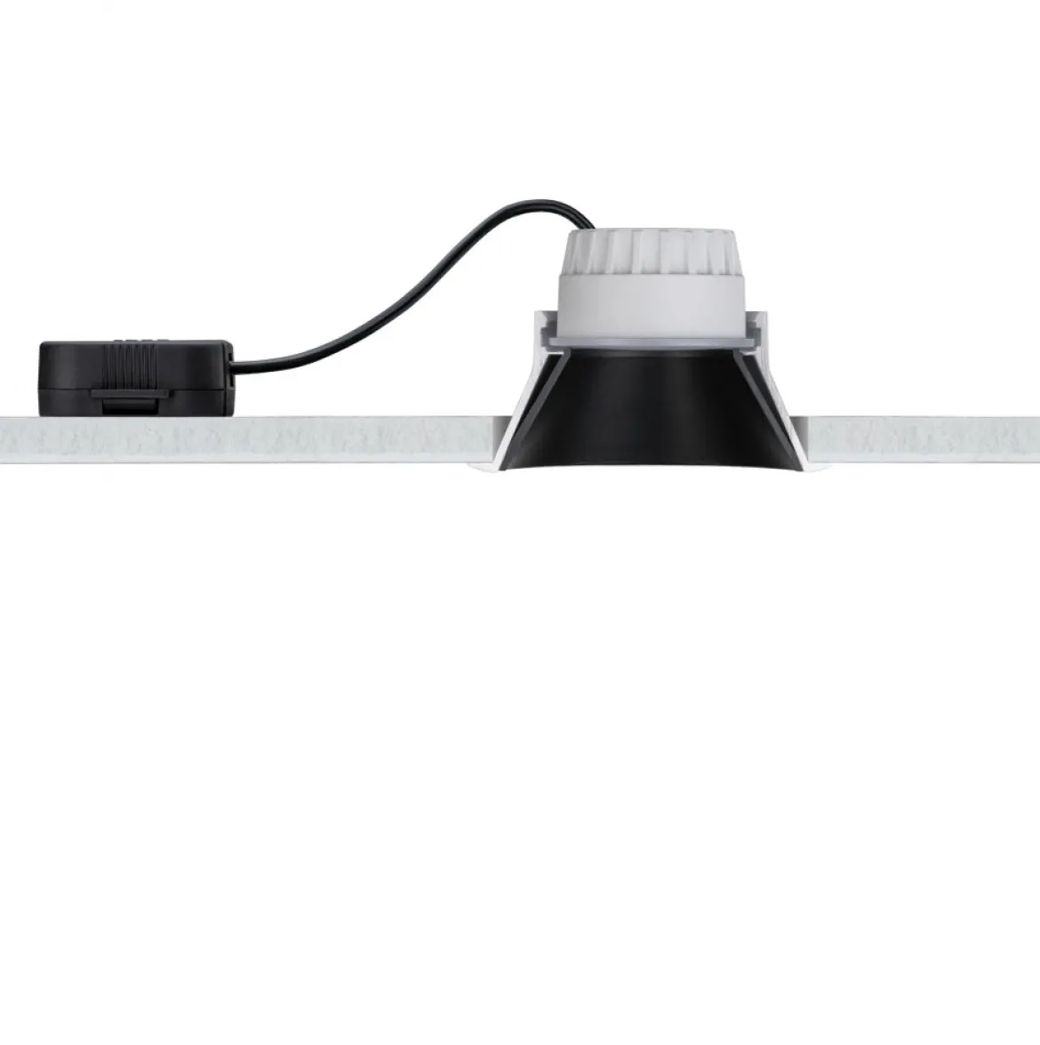 Paulmann No. 93401 Einbauleuchte LED Cole Weiß Schwarz 3-Step dimmbar 2700K