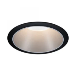 Paulmann No. 93407 Einbauleuchte LED Cole Silber matt Schwarz 3-Step dimmbar 2700K