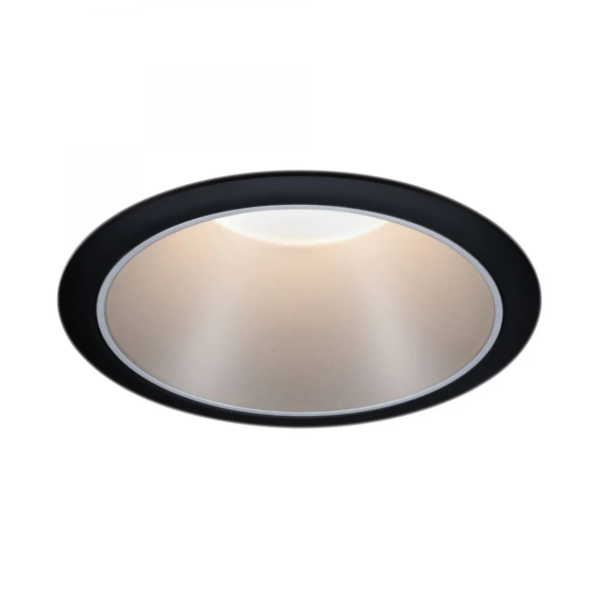 Paulmann No. 93407 Einbauleuchte LED Cole Silber matt Schwarz 3-Step dimmbar 2700K