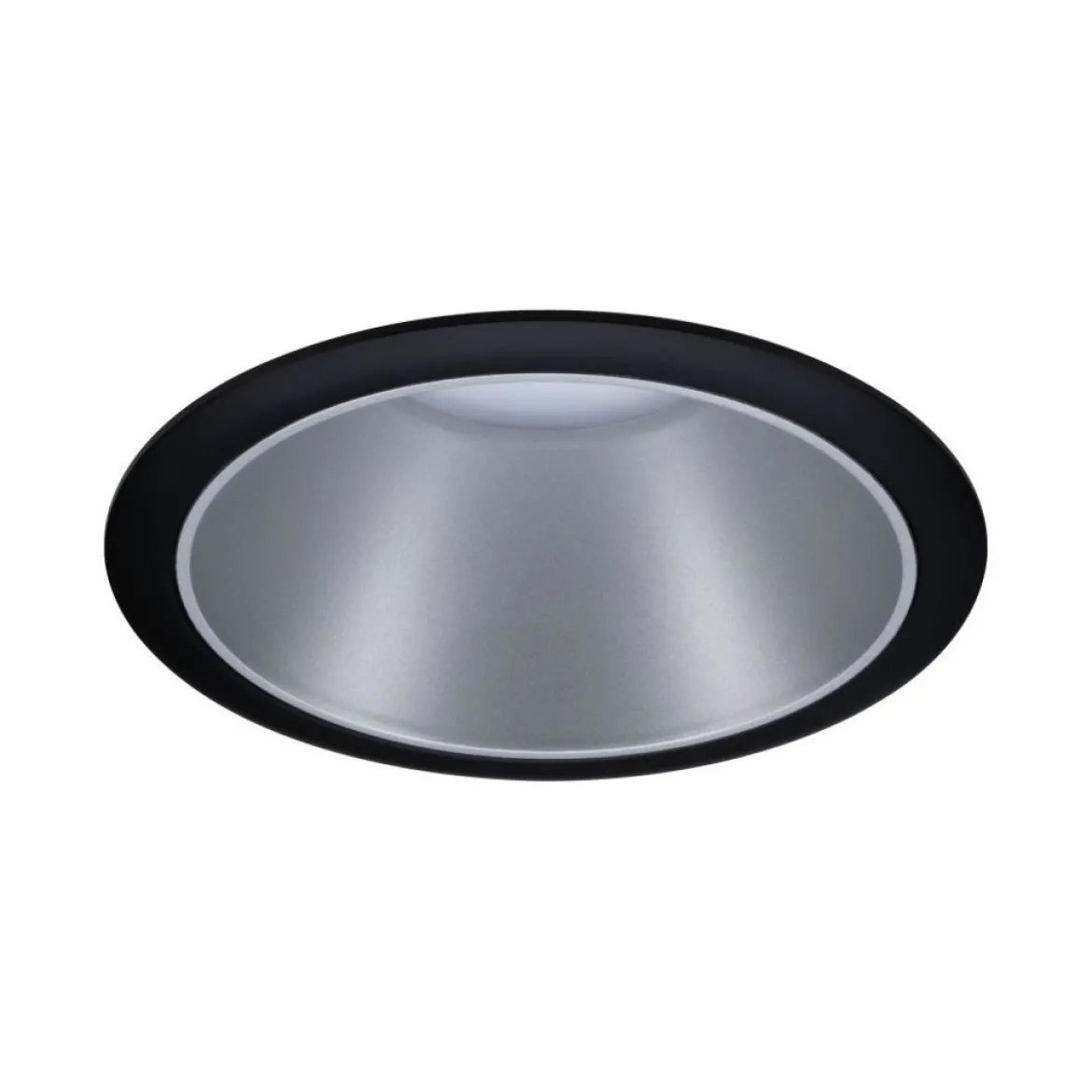 Paulmann No. 93407 Einbauleuchte LED Cole Silber matt Schwarz 3-Step dimmbar 2700K