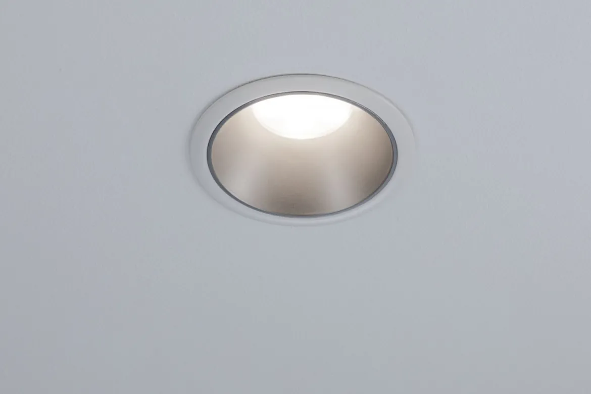 Paulmann No. 93409 Einbauleuchte LED Cole Weiß Silber 3-Step dimmbar 2700K