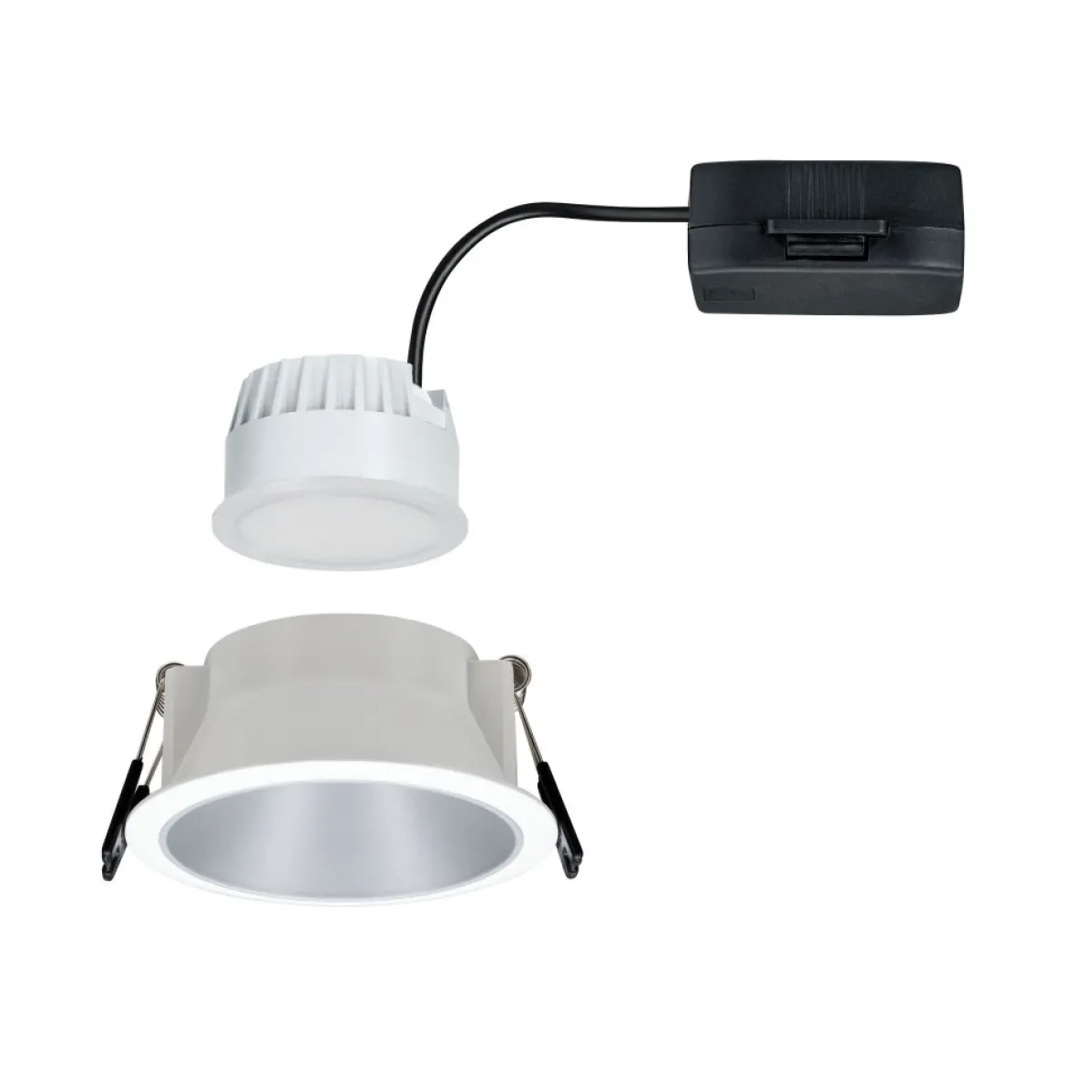 Paulmann No. 93409 Einbauleuchte LED Cole Weiß Silber 3-Step dimmbar 2700K