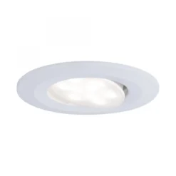 Paulmann No. 99927 Einbauleuchte LED Calla rund 530lm Weiß matt schwenkbar IP65
