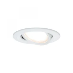 Paulmann No. 93875 Einbauleuchte LED Coin Slim IP23 rund Weiß 3er-Set dimmbar und schwenkbar