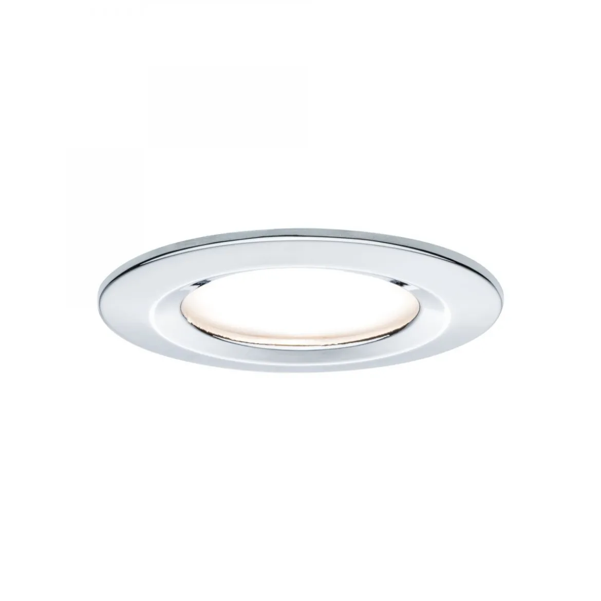 Paulmann No. 93499 Einbauleuchte LED Coin Nova rund 6W Chrom 3-Stufen dimmbar IP44