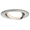 Paulmann No. 93878 Einbauleuchte LED Coin Slim IP23 rund Eisen 3er-Set dimmbar