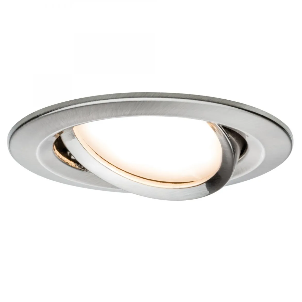 Paulmann No. 93878 Einbauleuchte LED Coin Slim IP23 rund Eisen 3er-Set dimmbar