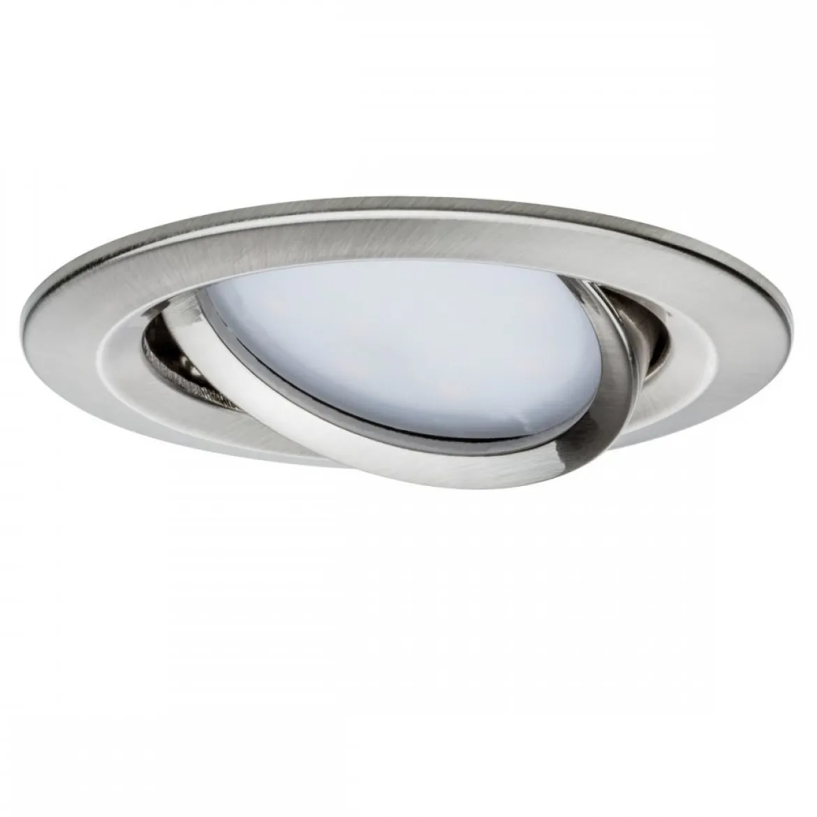 Paulmann No. 93878 Einbauleuchte LED Coin Slim IP23 rund Eisen 3er-Set dimmbar
