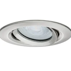 Paulmann No. 93671 Einbauleuchte LED Nova Plus GU10 6W Eisen gebürstet schwenkbar dimmbar