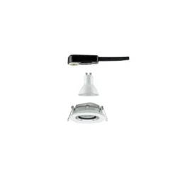 Paulmann No. 93673 Einbauleuchte LED Nova Plus GU10 6W Weiß Chrom schwenkbar dimmbar