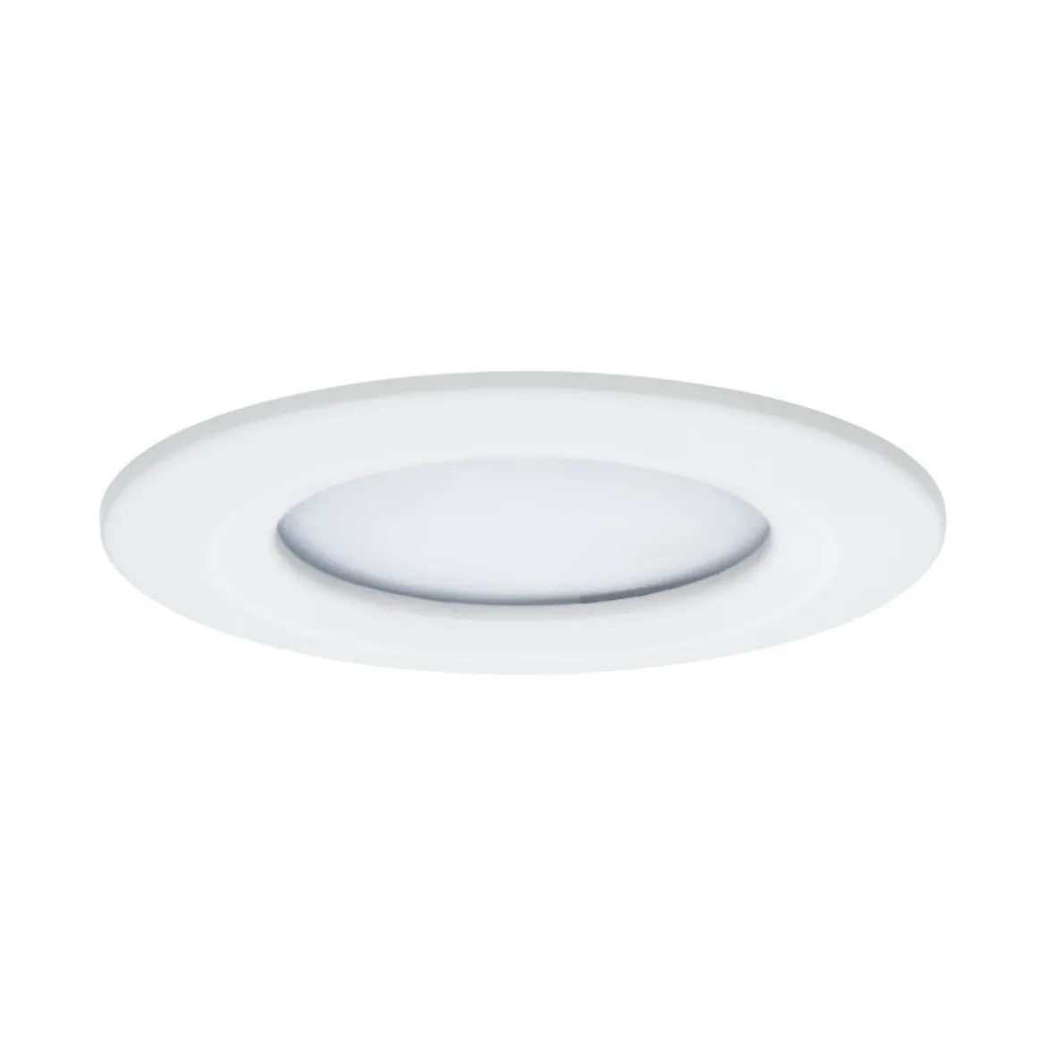Paulmann No. 93870 Einbauleuchte LED Coin Slim IP44 rund 6W Weiß 3er-Set dimmbar