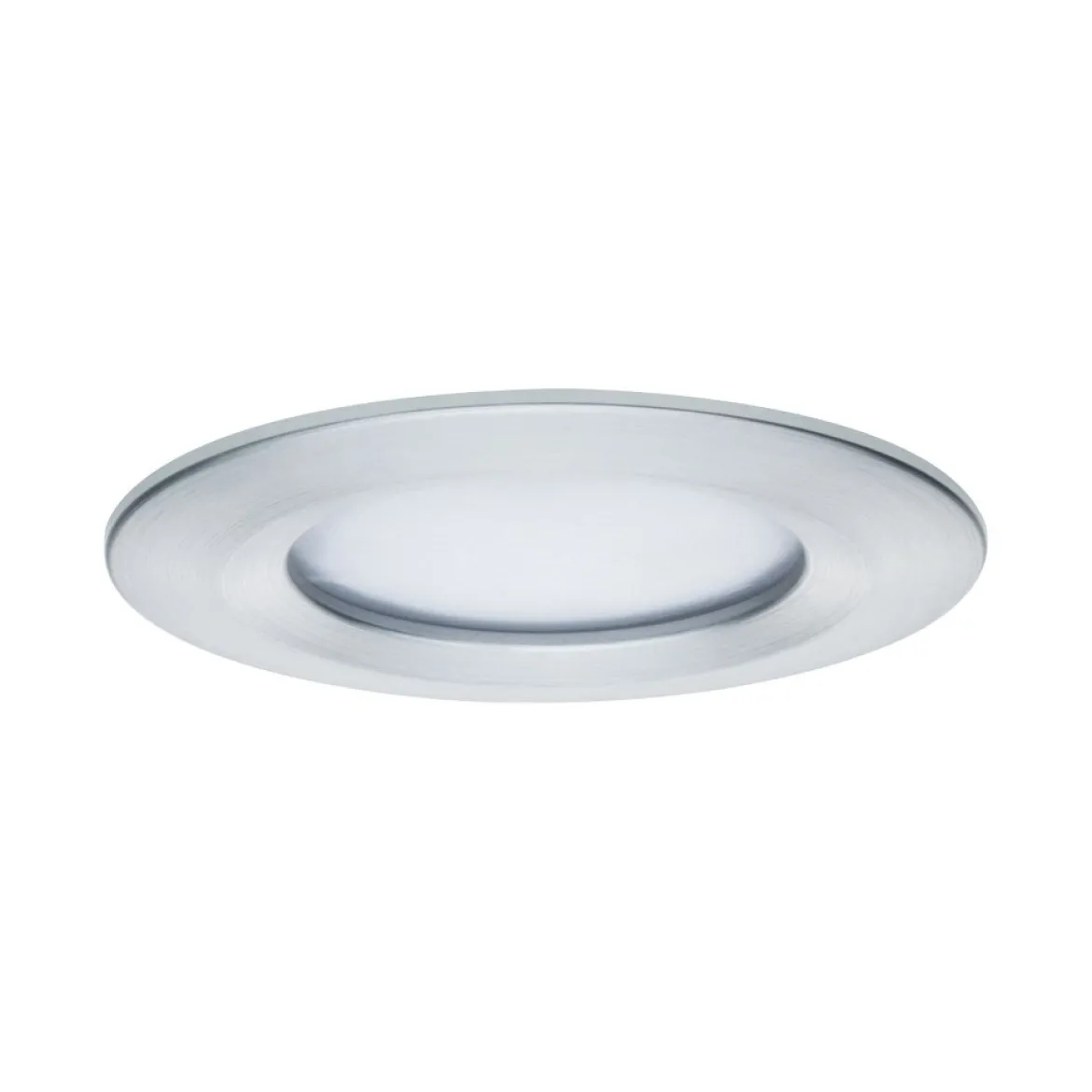 Paulmann No. 93901 Einbauleuchte LED Coin Slim IP44 rund 6W Alu 3er-Set dimmbar
