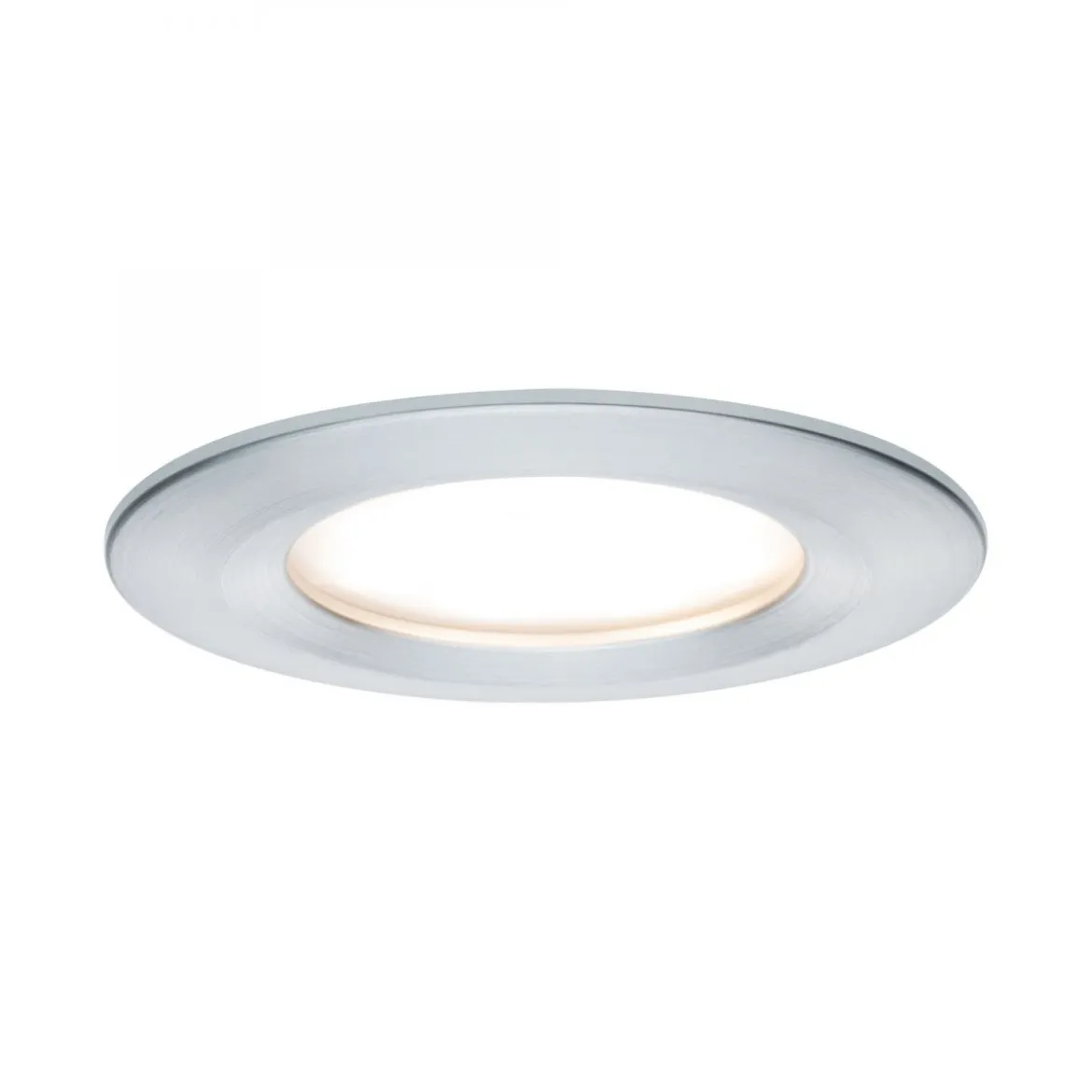 Paulmann No. 93901 Einbauleuchte LED Coin Slim IP44 rund 6W Alu 3er-Set dimmbar