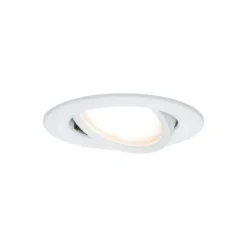 Paulmann No. 93449 Einbauleuchte LED Coin Nova 3er-Set rund 6W Weiß matt schwenkbar
