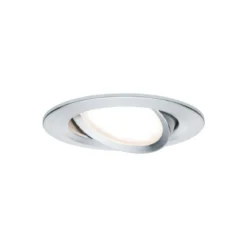 Paulmann No. 93451 Einbauleuchte LED Coin Nova 3er-Set rund 6W Alu gedreht schwenkbar