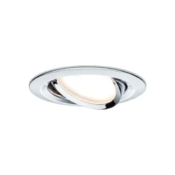 Paulmann No. 93452 Einbauleuchte LED Coin Nova 3er-Set rund 6W Chrom schwenkbar