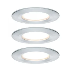Paulmann No. 93462 Einbauleuchte LED Coin Nova rund 6W Alu gedreht starr
