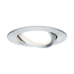 Paulmann No. 93486 Einbauleuchte LED Coin Nova rund 6W Alu gedreht 3-Stufen dimmbar