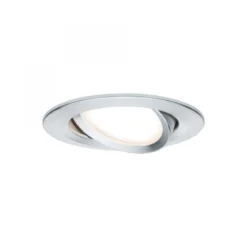 Paulmann No. 93487 Einbauleuchte LED Coin Nova rund 6W Alu gedreht 3-Stufen dimmbar