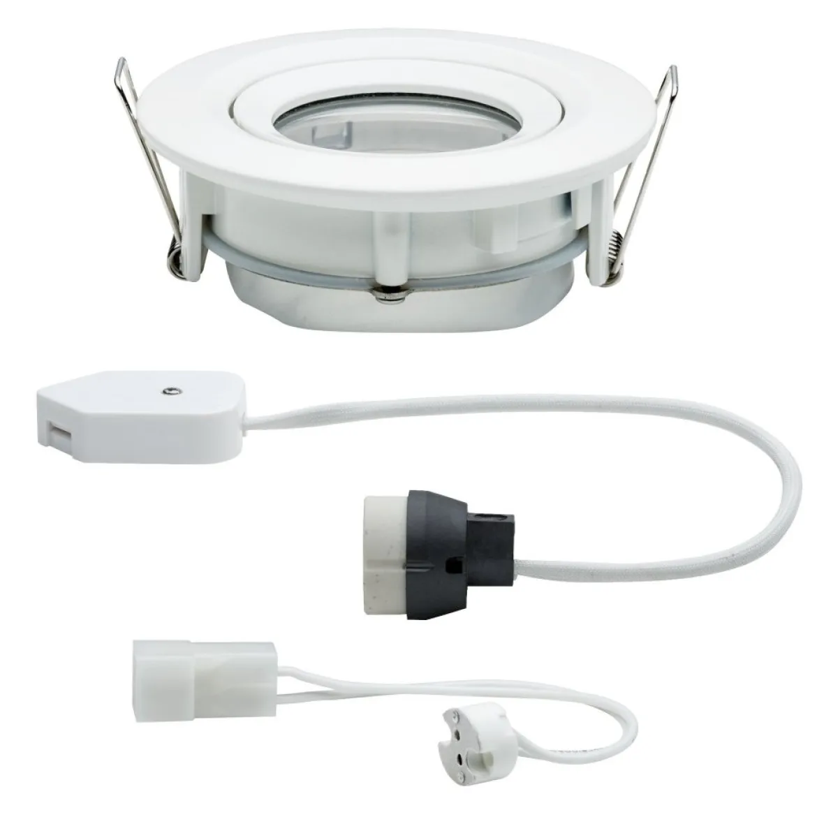 Paulmann No. 93661 Einbauleuchte LED Nova IP65 rund max. 35W Weiß 1er-Set schwenkbar